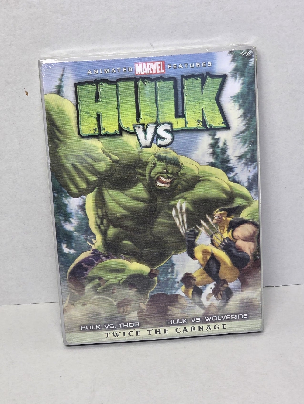 New Sealed Marvel Hulk VS Thor & Hulk VS Wolvetine DVD Lionsgate